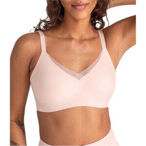 Honeylove Crossover Demi Bra Pink Size 1X Minimalist Foundation Classic Casual